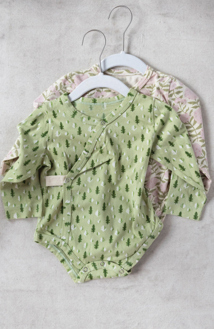 Long Sleeve Kimono Onesie