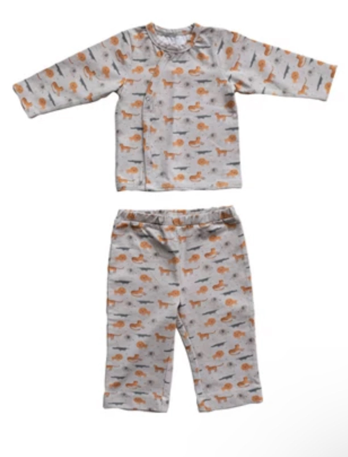 Cotton Blend Top & Pant Set