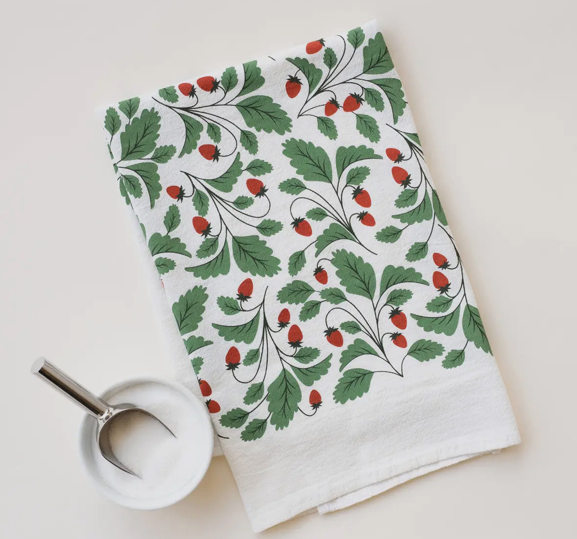 Strawberries Tea Towel