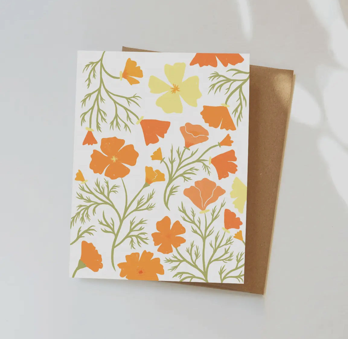 Poppies Greeting Card