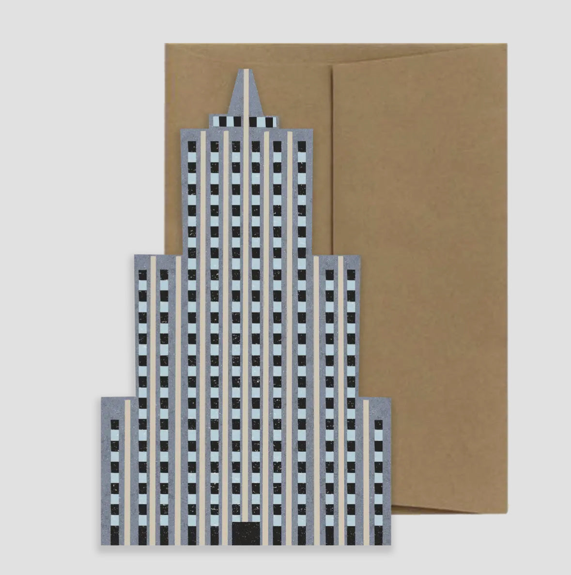 Skyscraper Die Cut Card