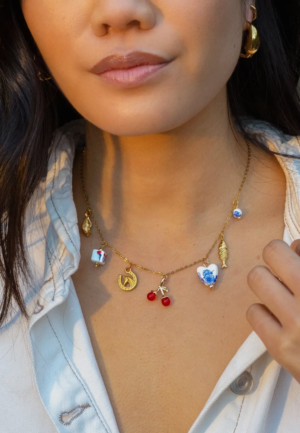 Lucky Charmed Necklace
