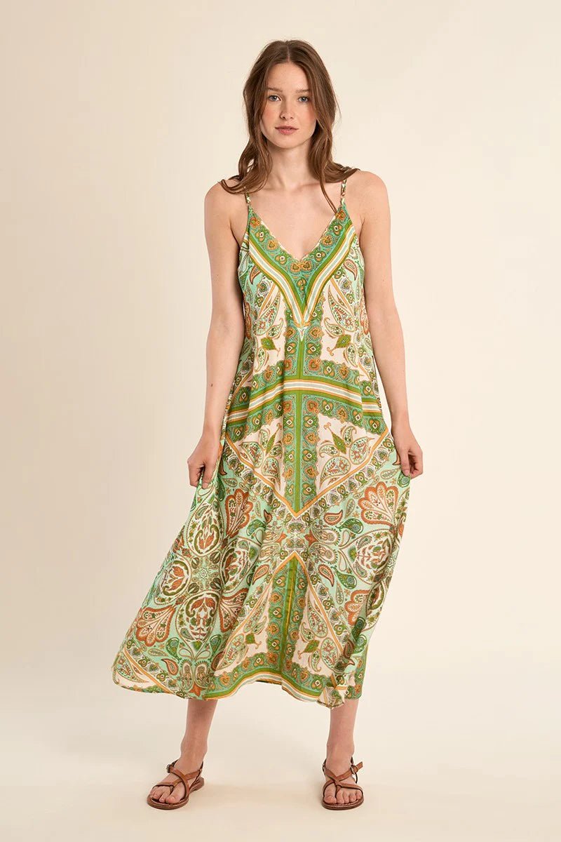 Ines Resort Midi Dress - Flea Boutiques