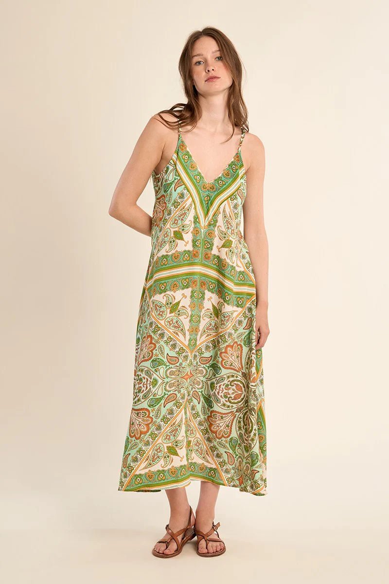 Ines Resort Midi Dress - Flea Boutiques