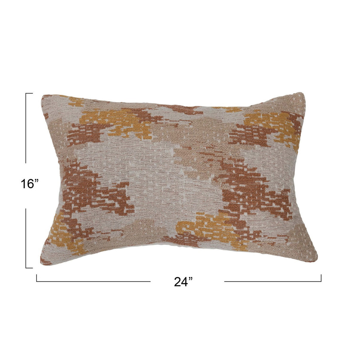 Jacquard Lumbar Pillow - Flea Boutiques