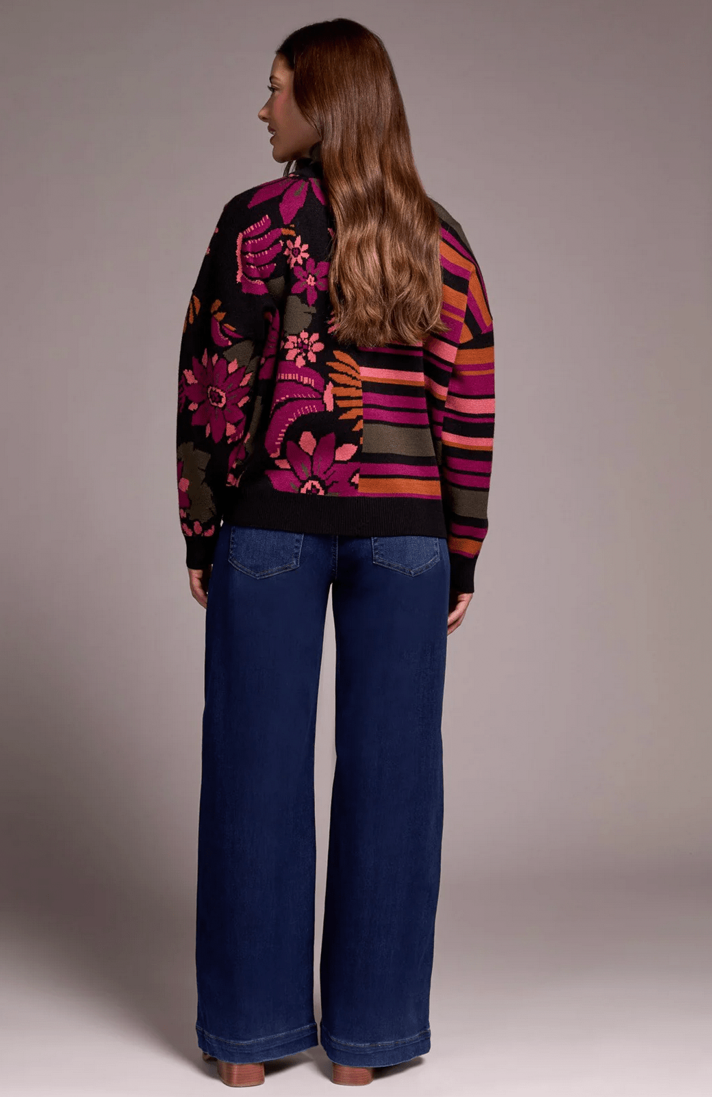 Jacquerd Sweater Cardi - Flea Boutiques
