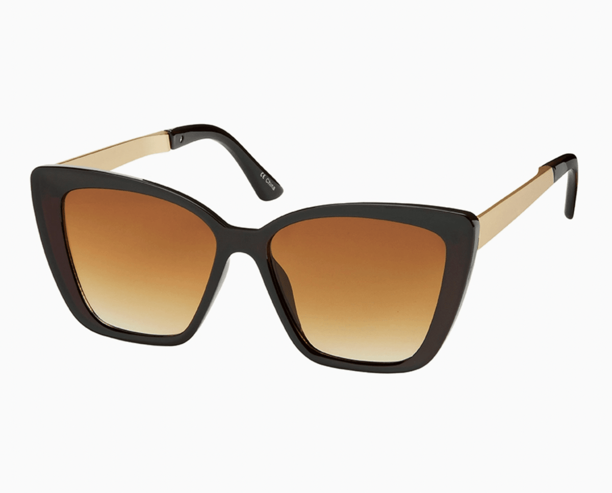 Jade Cat Eye Metal Temples - Flea Boutiques