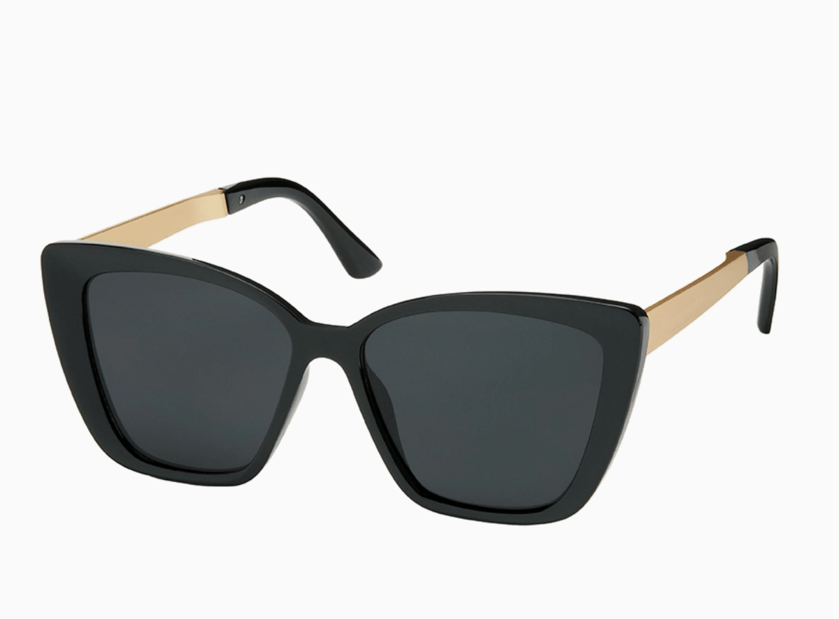 Jade Cat Eye Metal Temples - Flea Boutiques