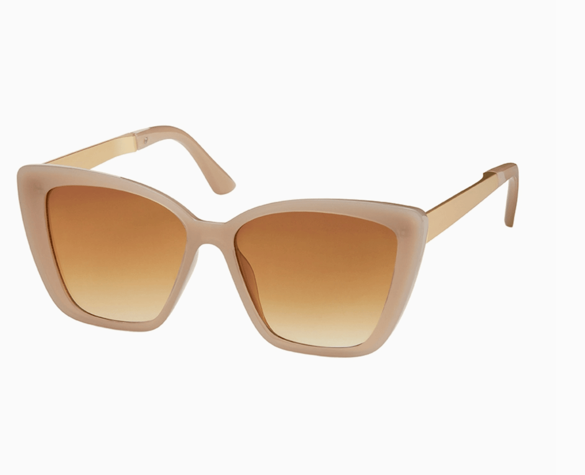 Jade Cat Eye Metal Temples - Flea Boutiques