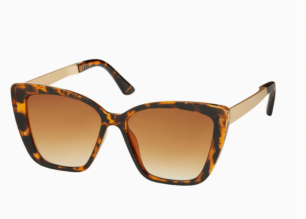 Jade Cat Eye Metal Temples - Flea Boutiques