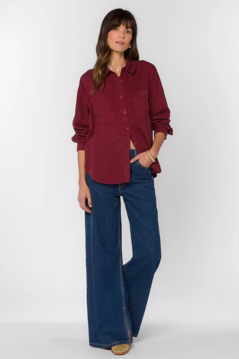 James Long Sleeve Button Down - Flea Boutiques