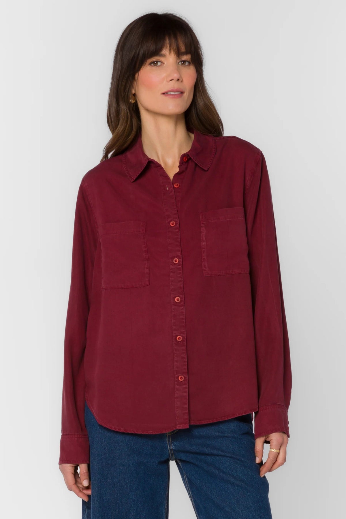 James Long Sleeve Button Down - Flea Boutiques