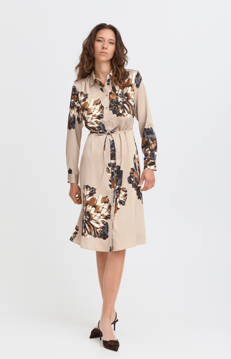 JANNIKE Shirt Dress - Flea Boutiques