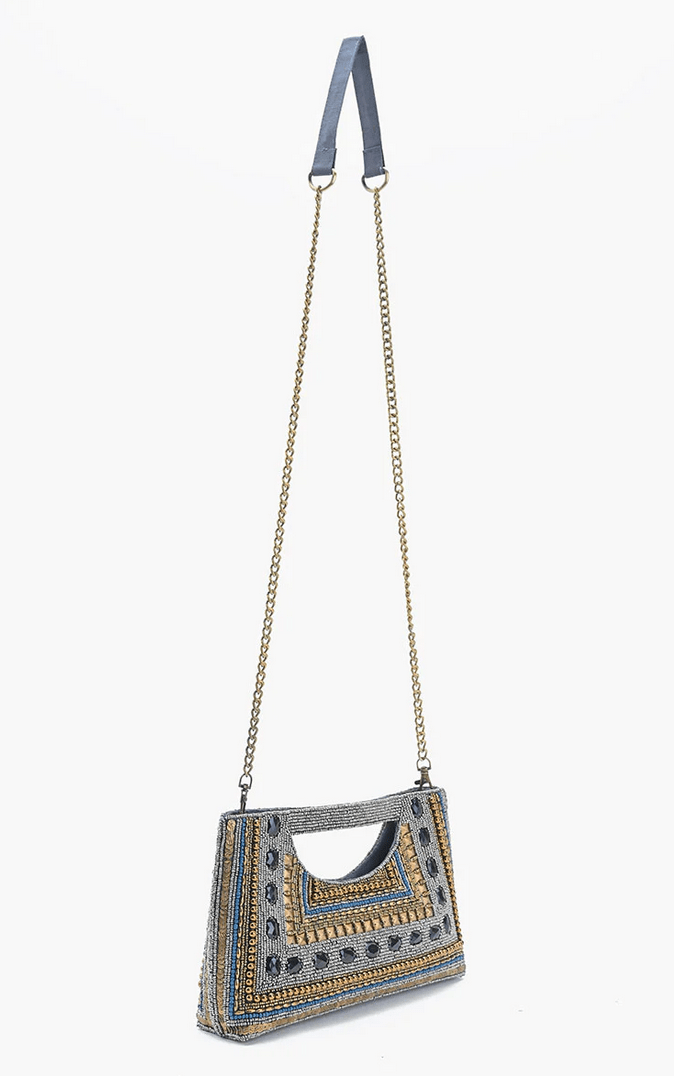 Jeweled Pharaoh Clutch - Flea Boutiques