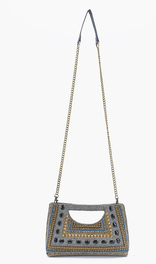 Jeweled Pharaoh Clutch - Flea Boutiques