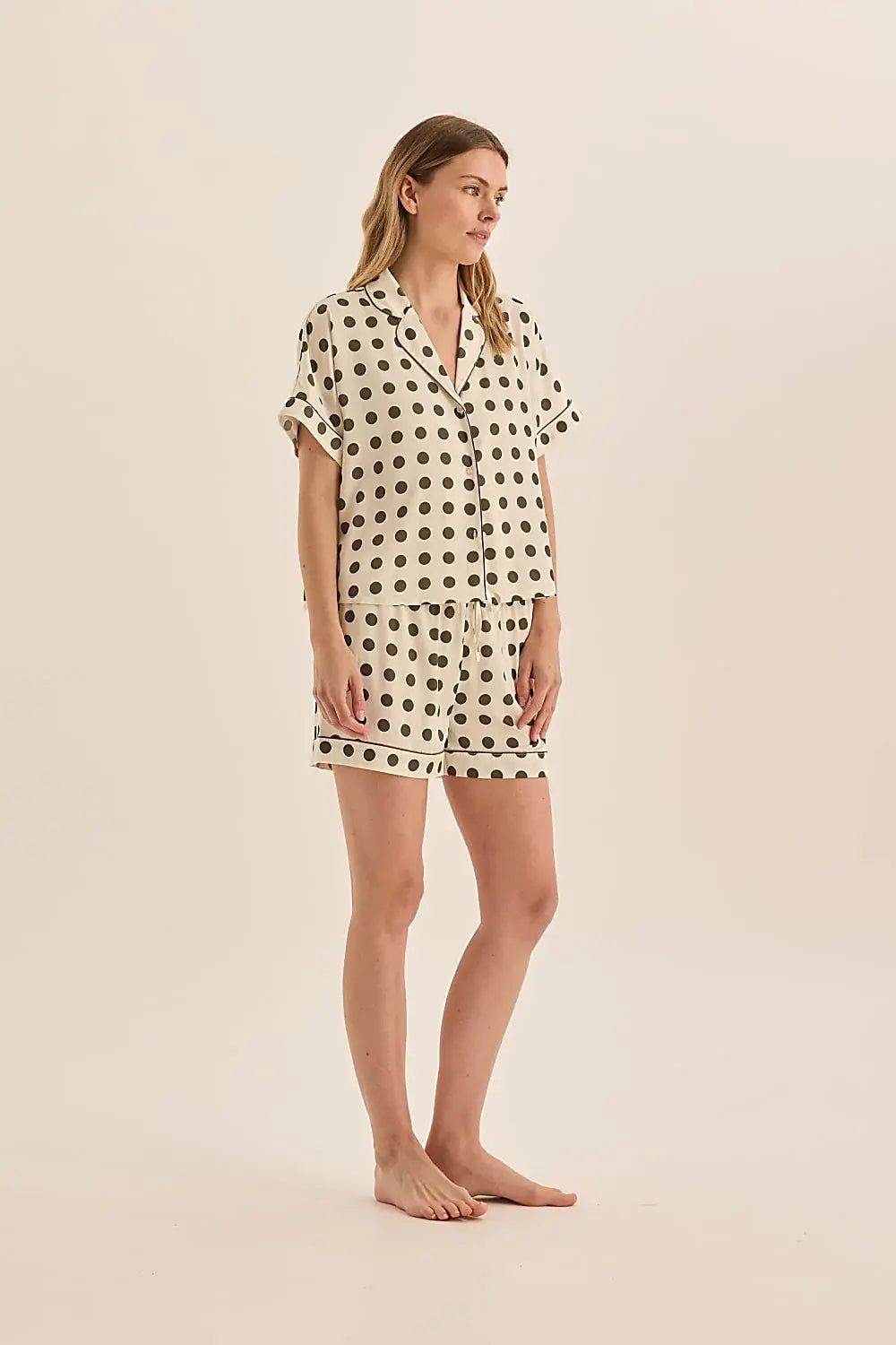 Jillian Spot Short Set - Flea Boutiques