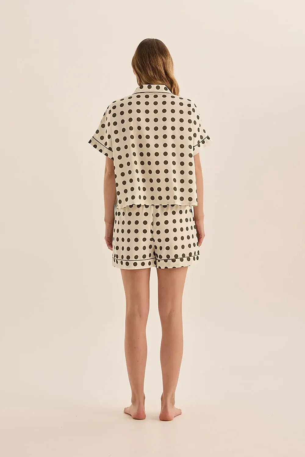 Jillian Spot Short Set - Flea Boutiques