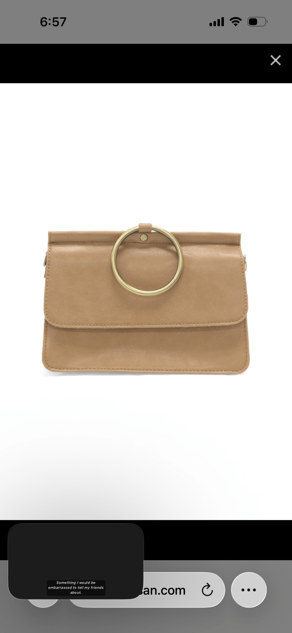 JOBAG8062 Aria Ring Bag - Flea Boutiques