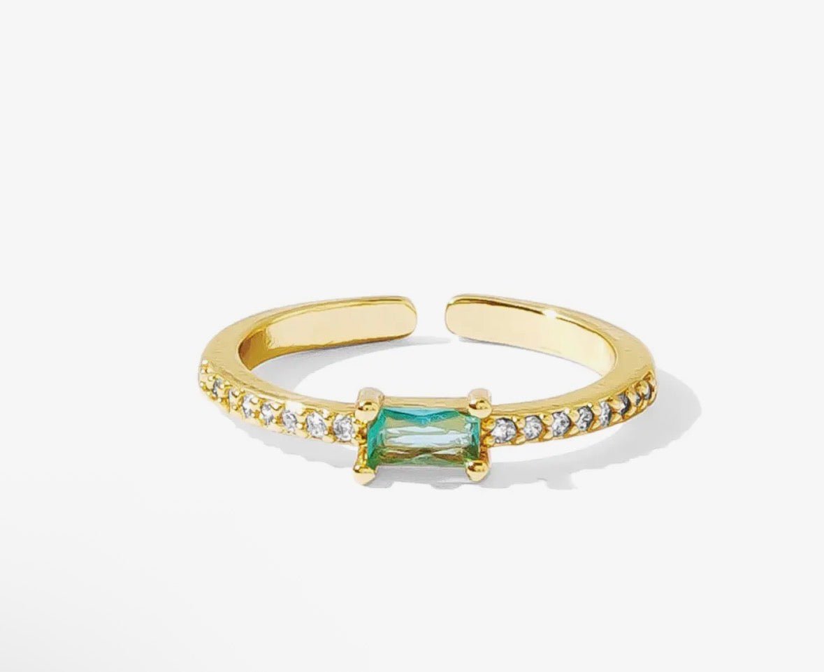 Just a touch of Color Ring - Flea Boutiques