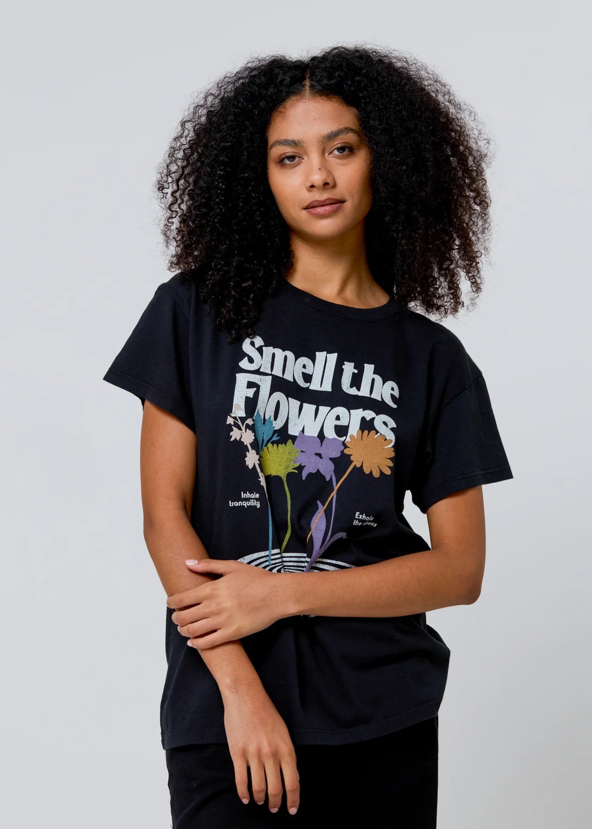 Kid Dangerous Smell The Flowers Tee - Flea Boutiques