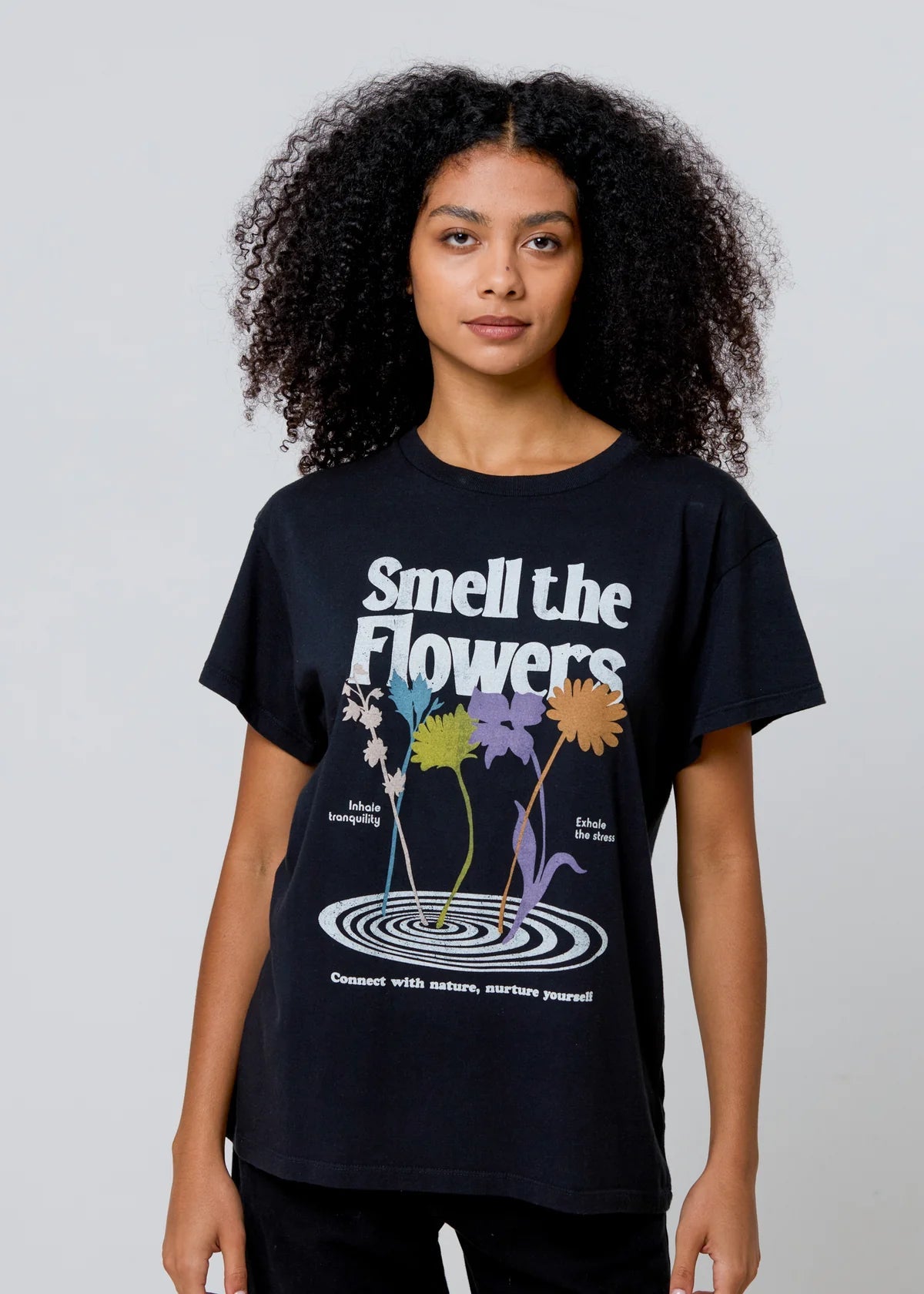 Kid Dangerous Smell The Flowers Tee - Flea Boutiques