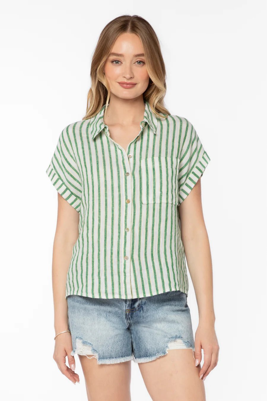 Kirsty Short Sleeve Shirt - Flea Boutiques