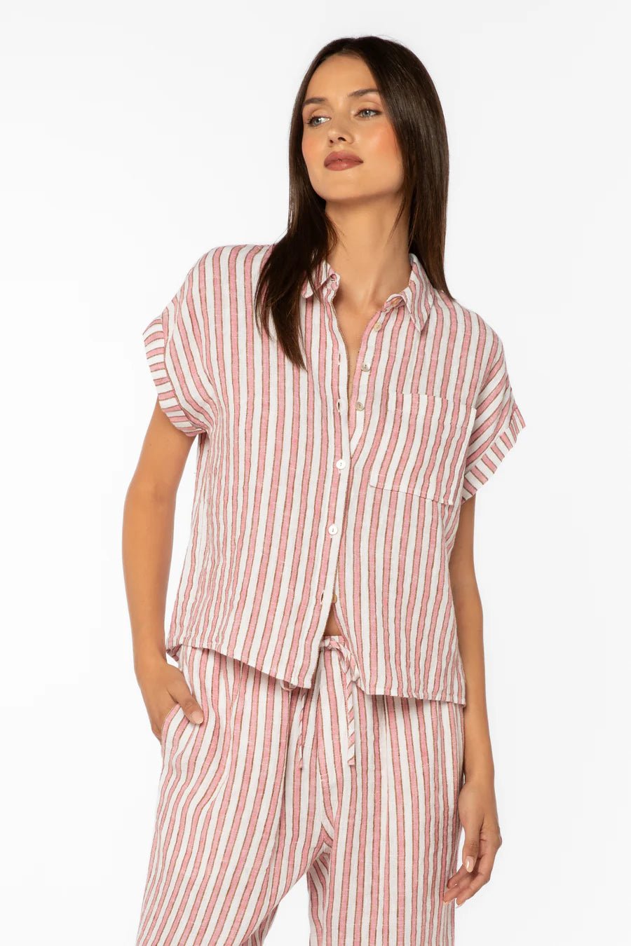 Kirsty Short Sleeve Shirt - Flea Boutiques