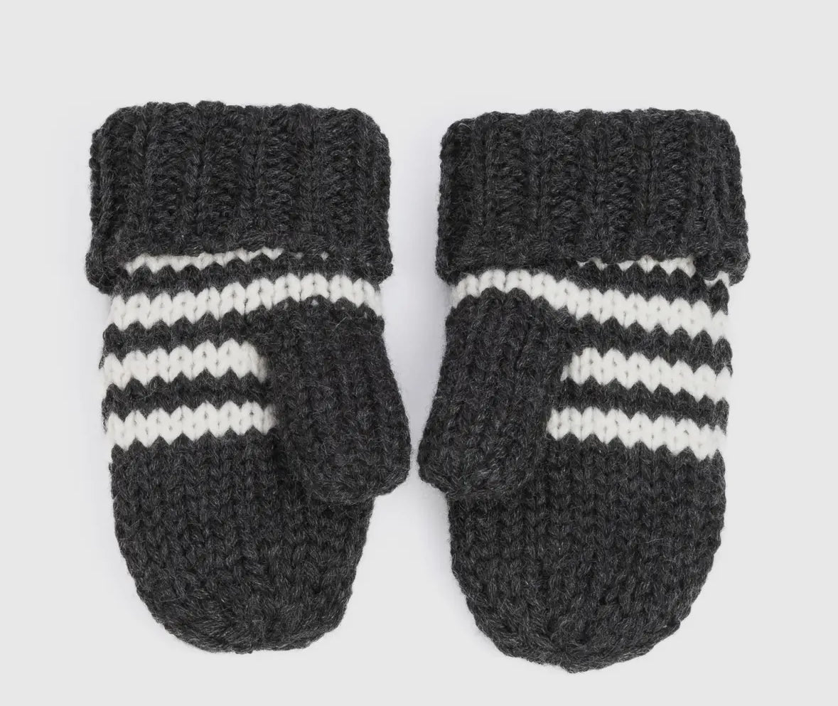 Knit Stripe Cat Mittens - Flea Boutiques