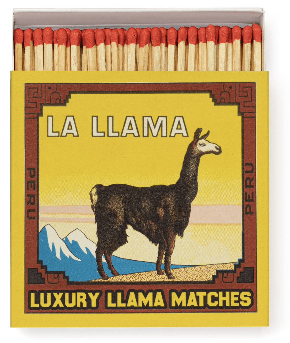 La Llama Matches - Flea Boutiques