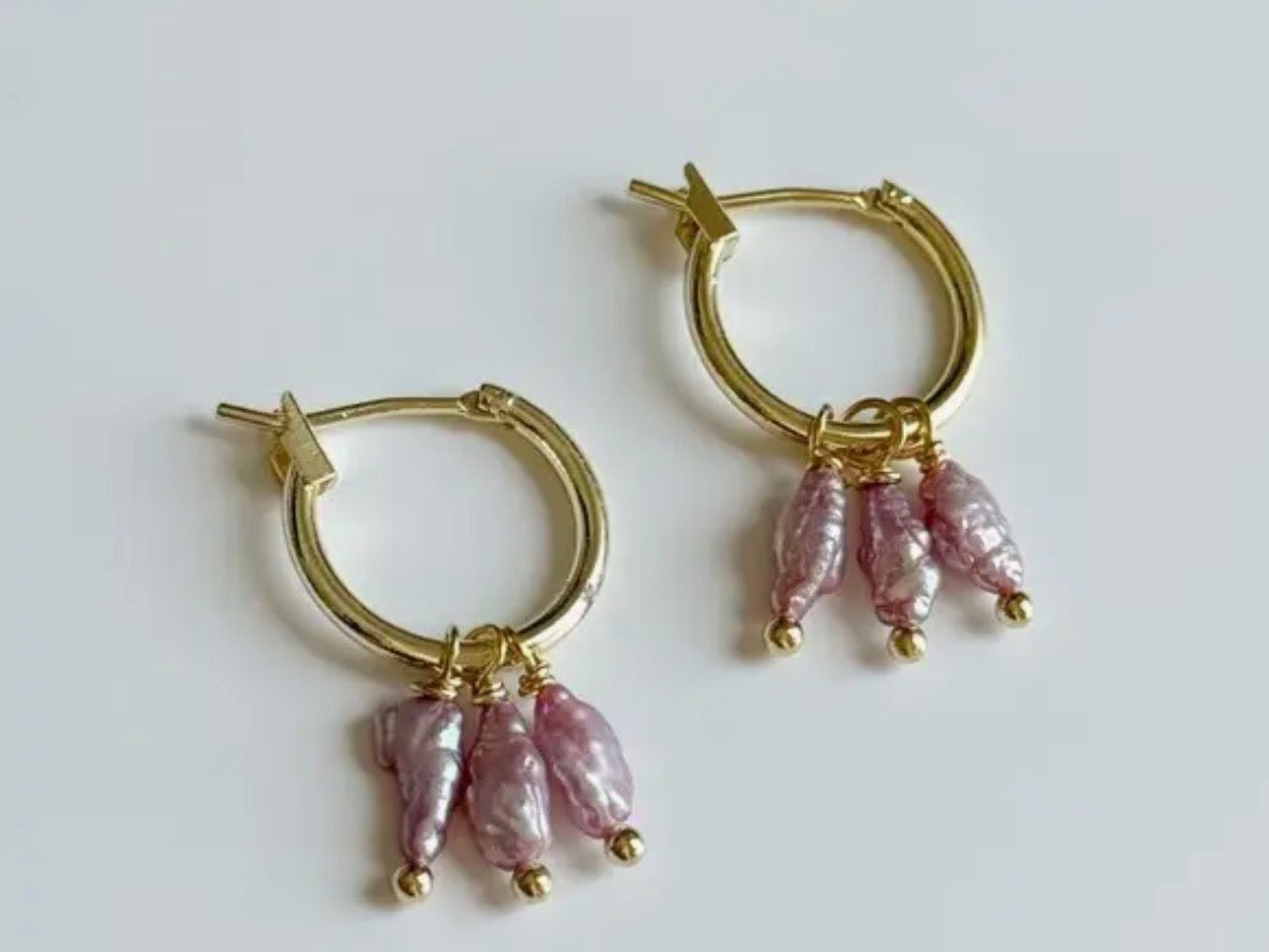 Labyrinth Hoops - Flea Boutiques