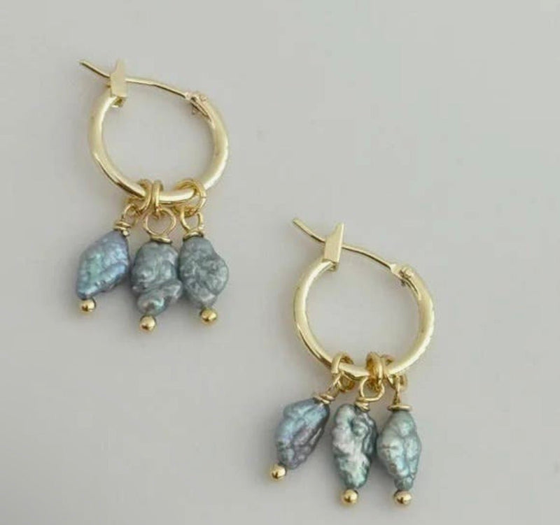 Labyrinth Hoops - Flea Boutiques
