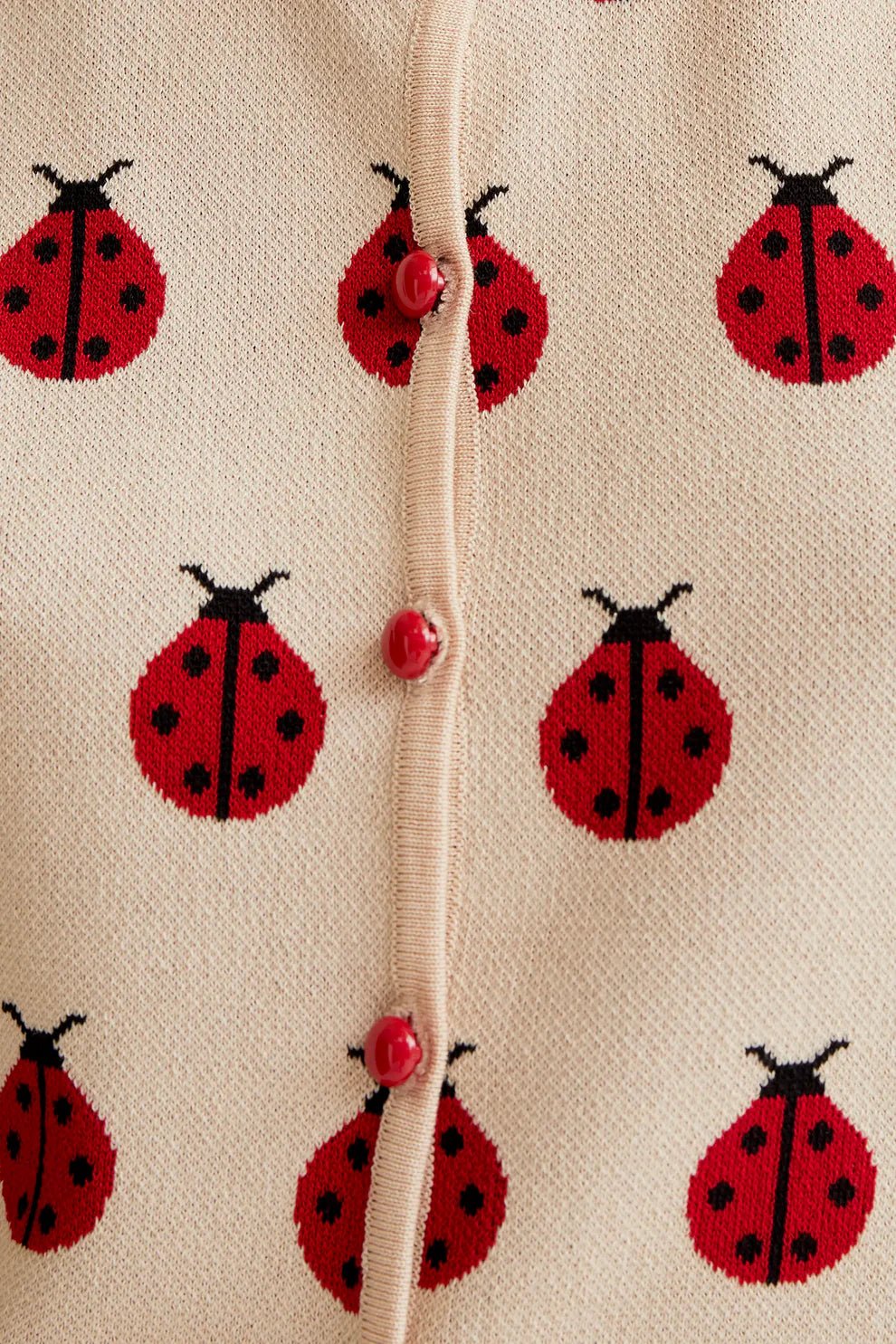 Lady Bug Knit Vest - Flea Boutiques