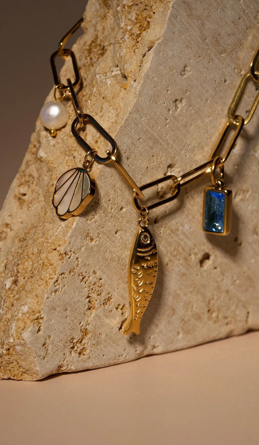 Lagoon Charm Bracelet - Flea Boutiques