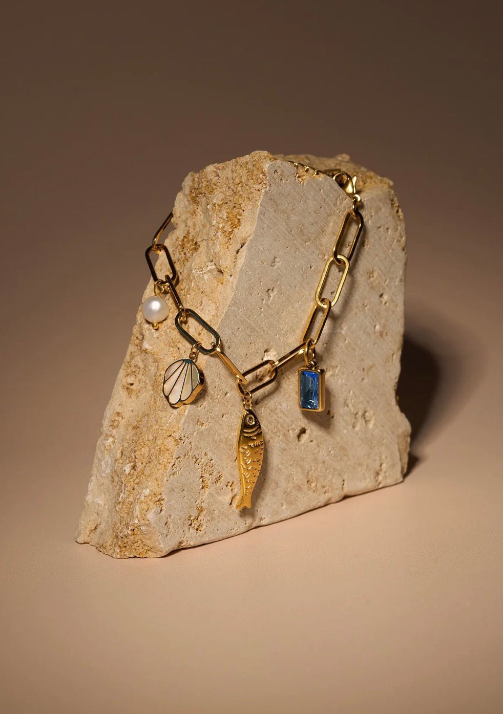 Lagoon Charm Bracelet - Flea Boutiques