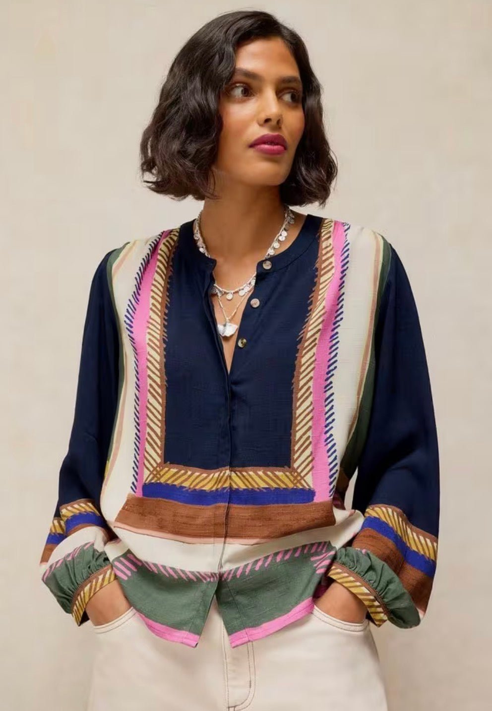 Lana Print Top - Flea Boutiques