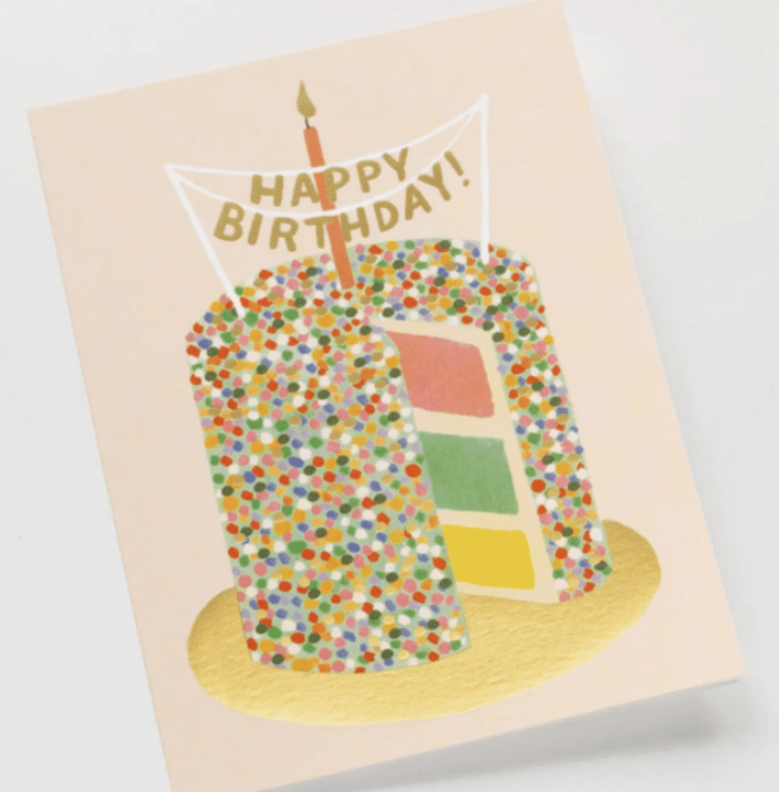 Layer Cake Slice Card - Flea Boutiques