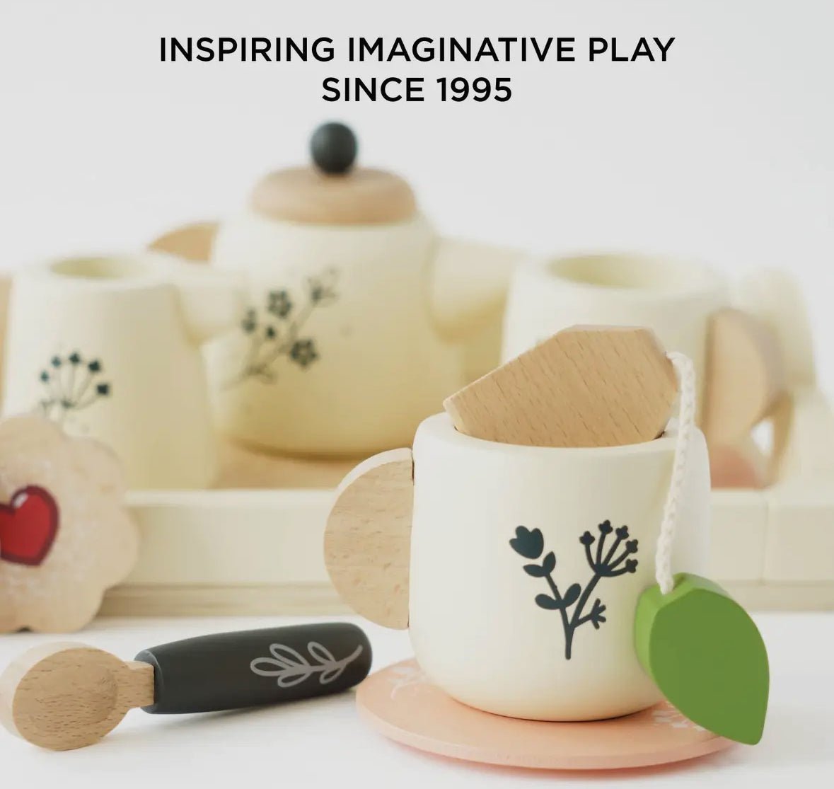 Le Toy Van Wooden Tea Set & Tray - Flea Boutiques