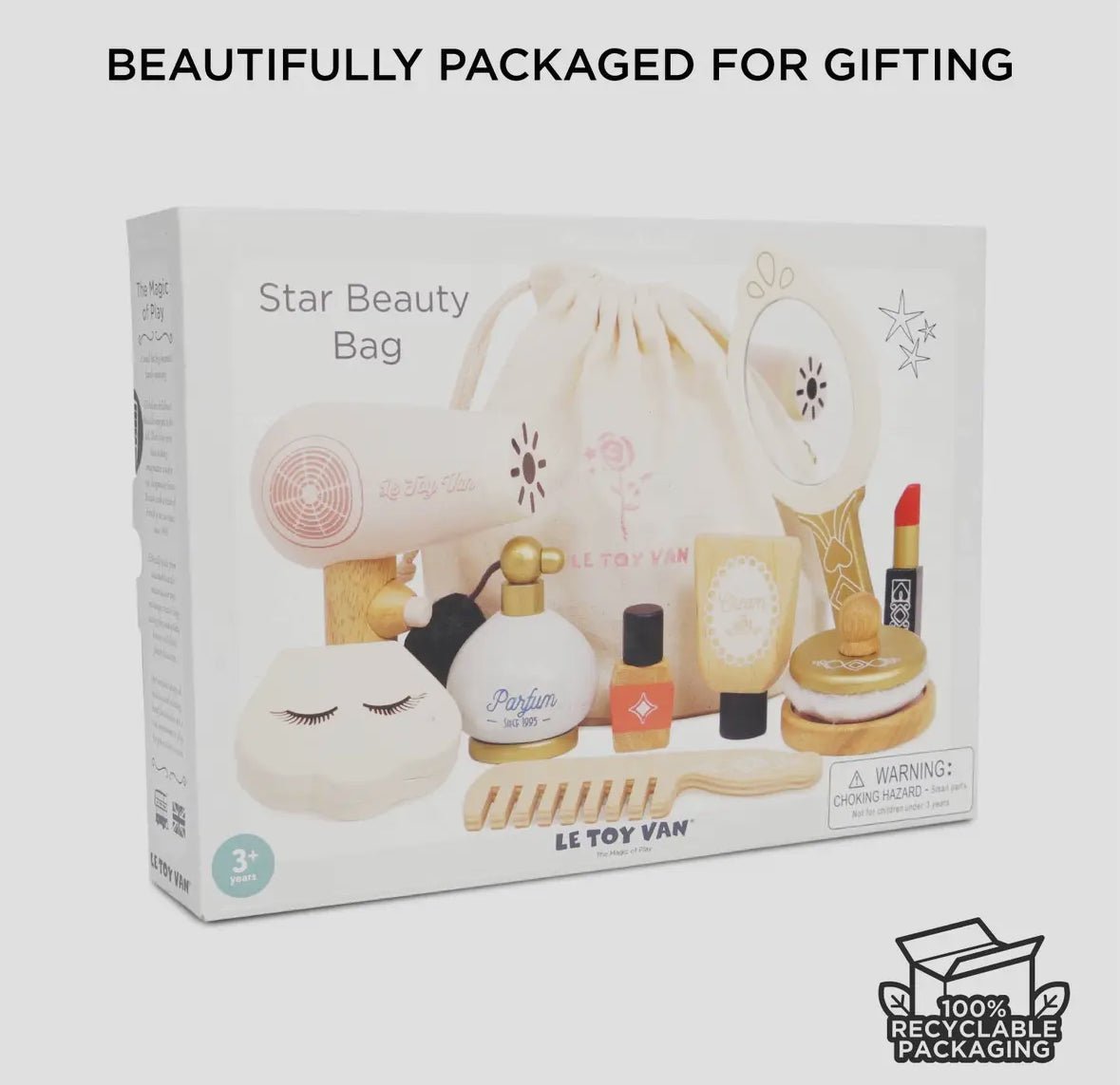 Le Toy Van Wooden Vanity Star Beauty Kit - Flea Boutiques