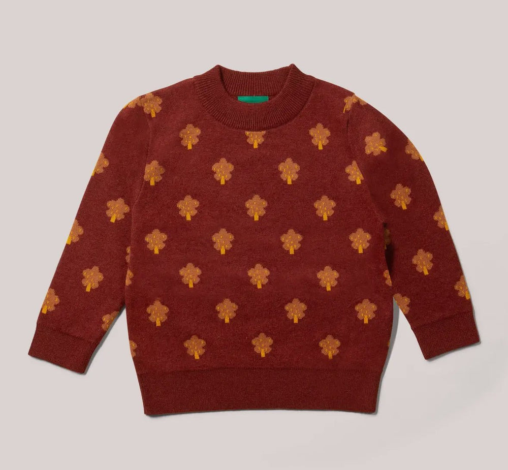 Leaf Autumn Knitted Jumper