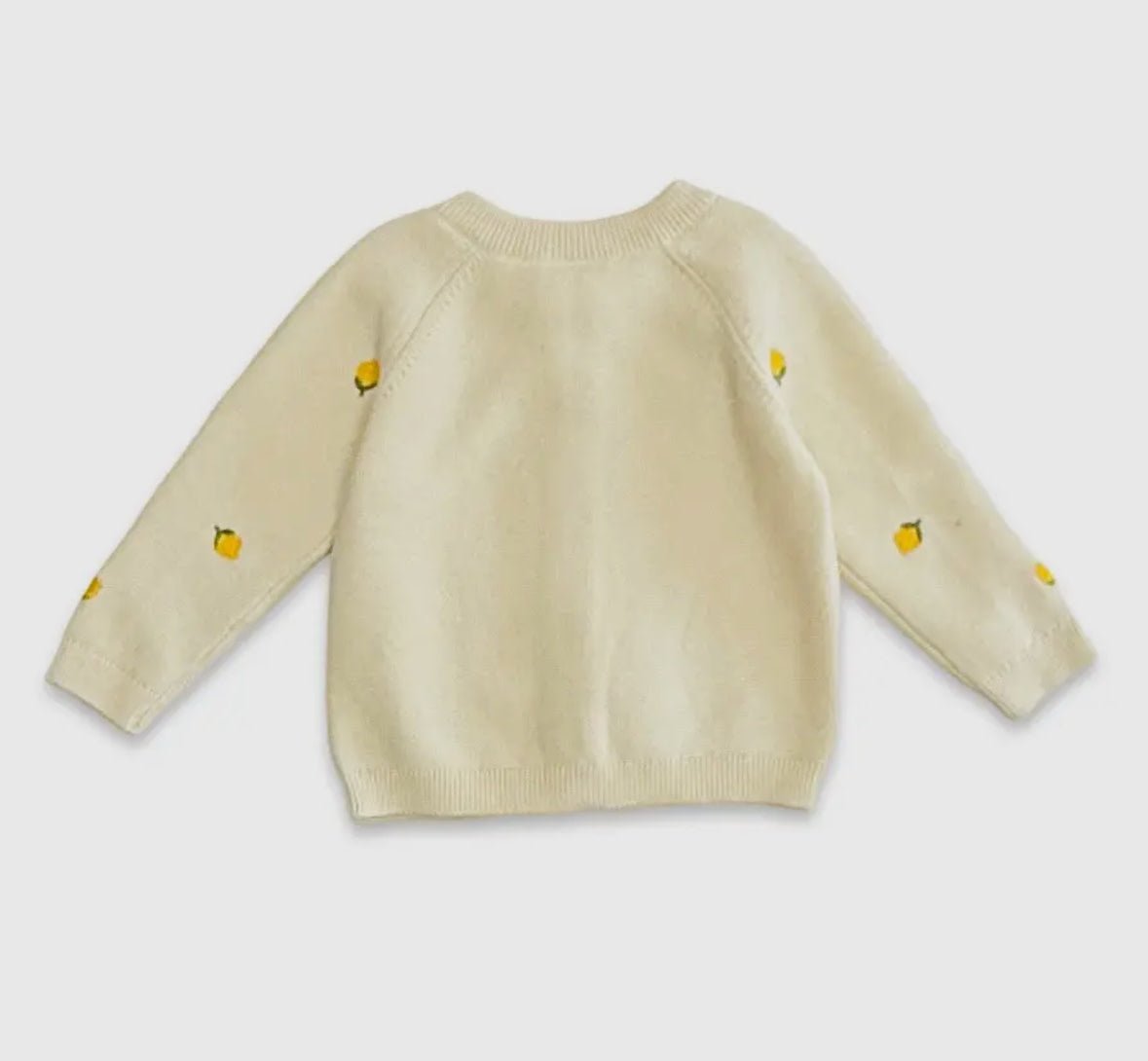 Lemon Embroidered Knit - Flea Boutiques
