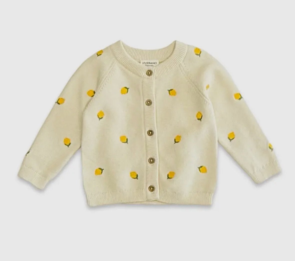 Lemon Embroidered Knit - Flea Boutiques