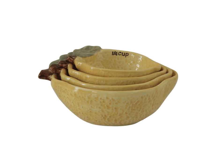 Lemon Measuring Cups S/4 - Flea Boutiques
