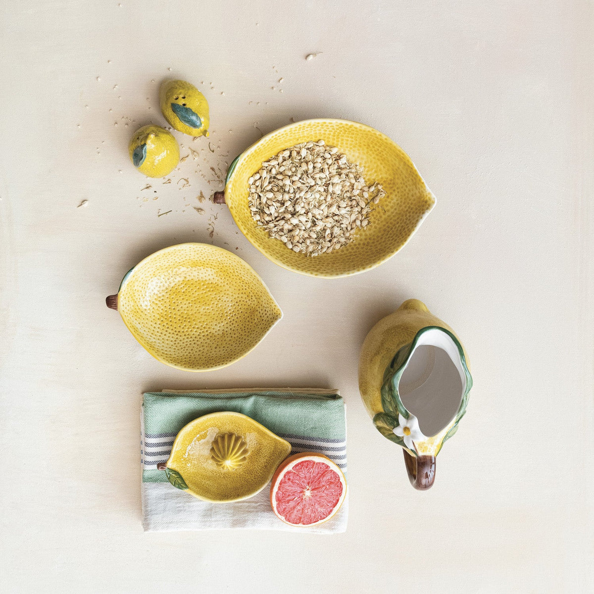 Lemon Shaped Bowls - Flea Boutiques