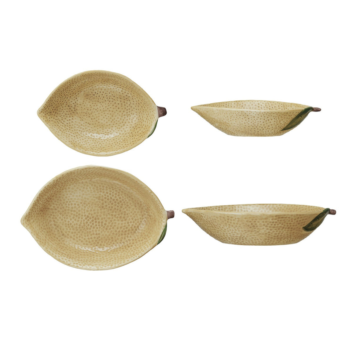 Lemon Shaped Bowls - Flea Boutiques