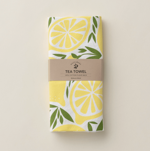 Lemon Tea Towel - Flea Boutiques