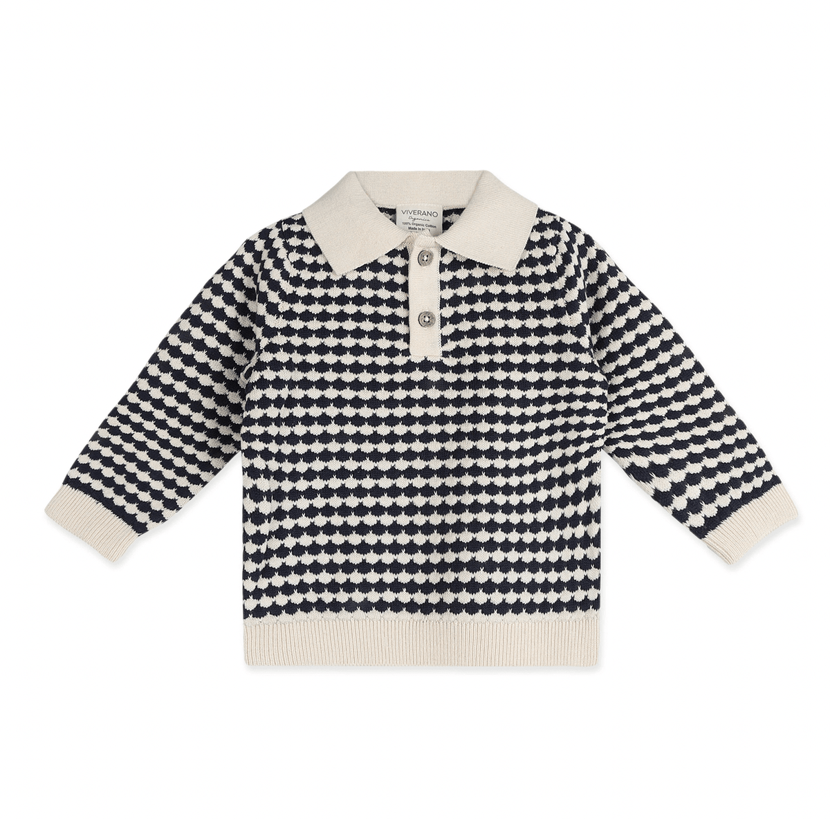 Leo Textured Knit Polo + Pant - Flea Boutiques