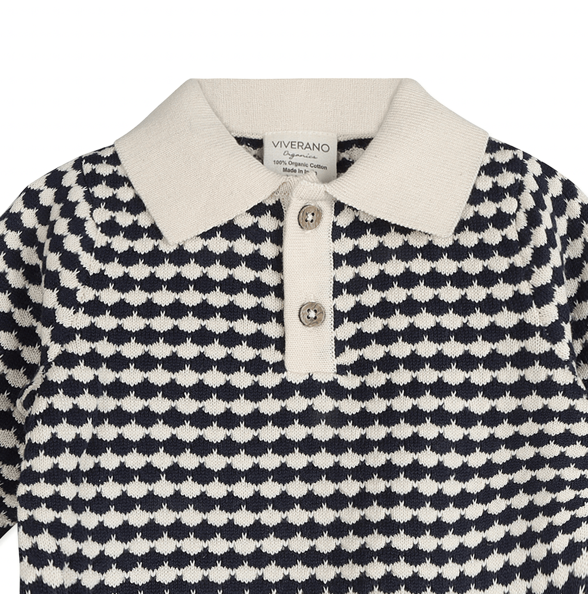 Leo Textured Knit Polo + Pant - Flea Boutiques