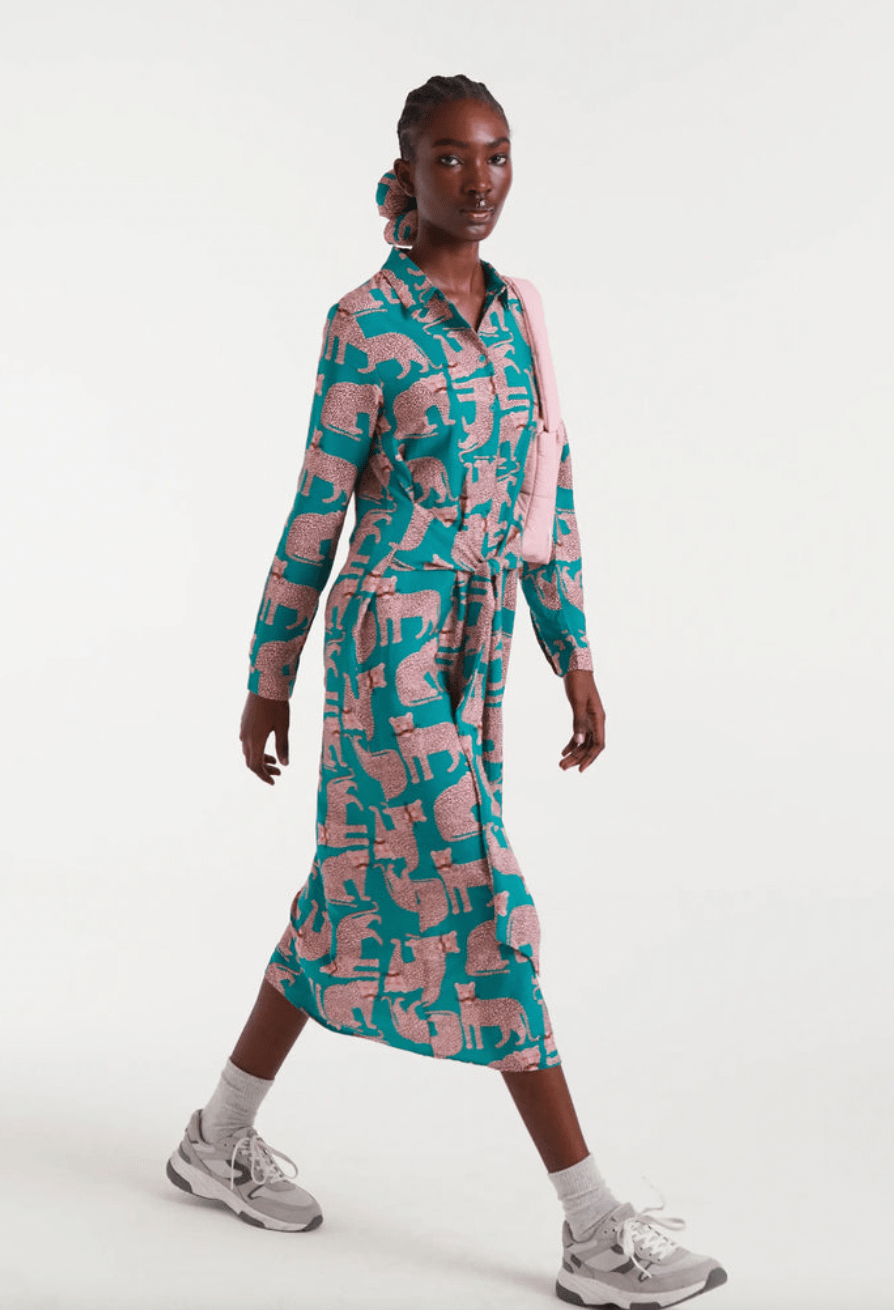 Leopard Shirtdress - Flea Boutiques