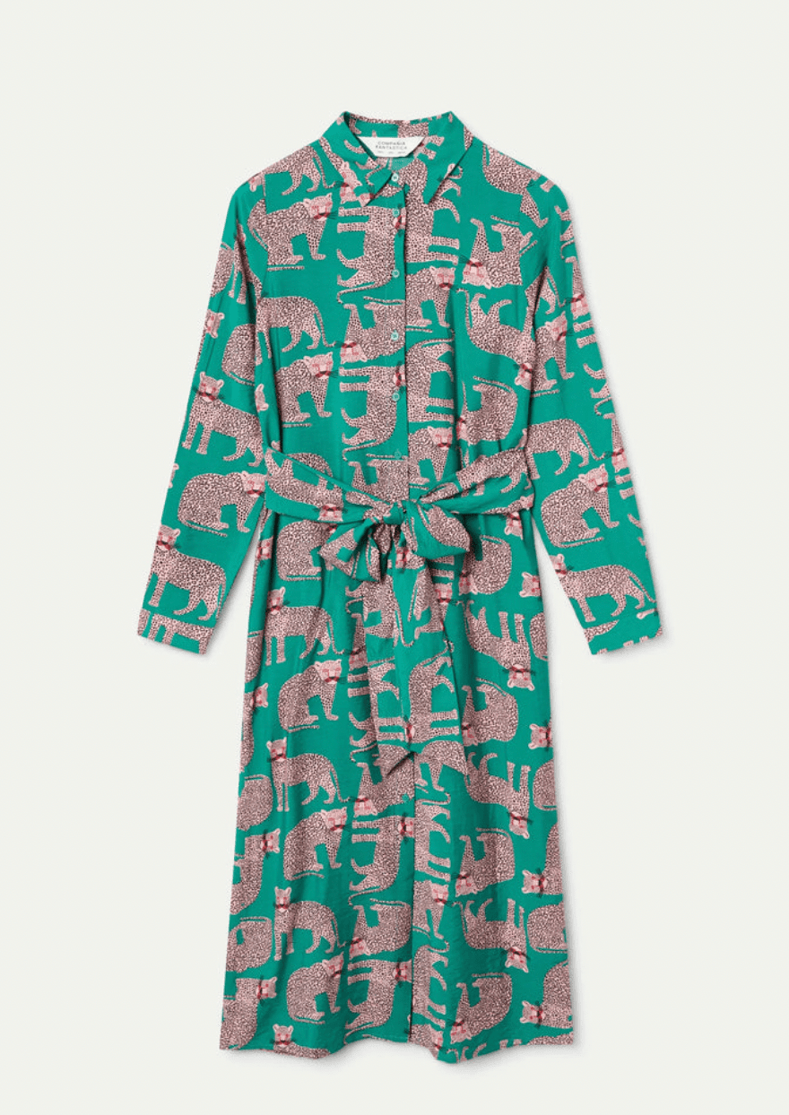 Leopard Shirtdress - Flea Boutiques