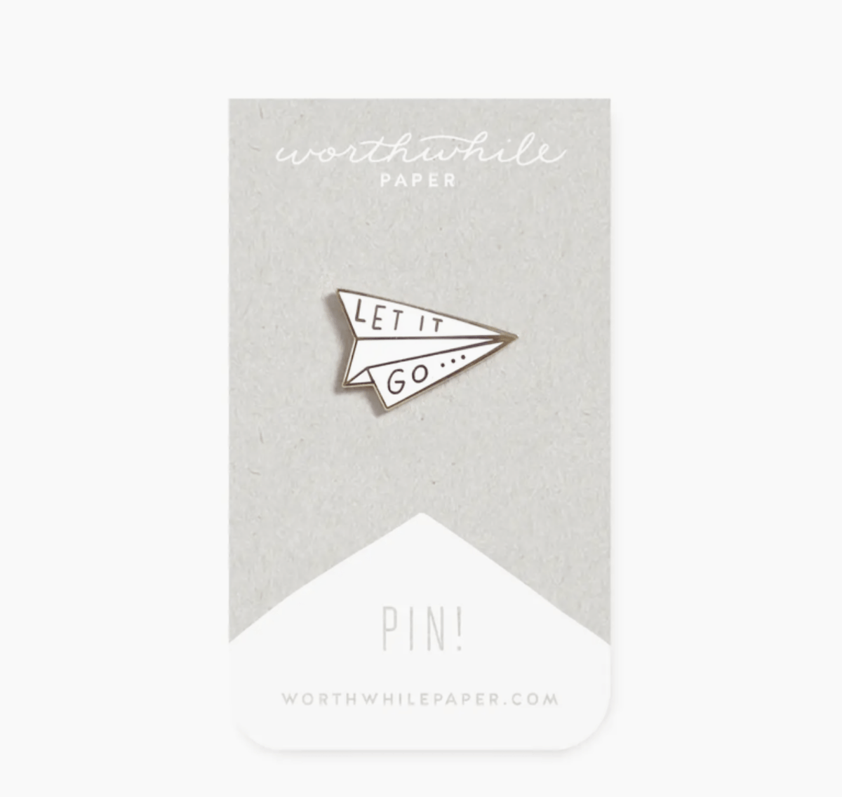 Let It go Pin - Flea Boutiques